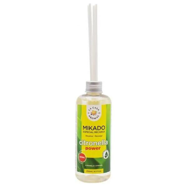 Diffuseur à bâtonnets citronnelle