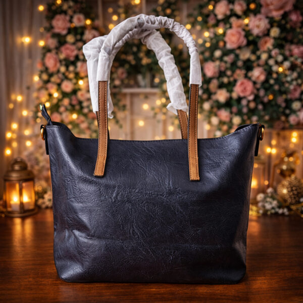 Sac à main "fourre-tout" noir