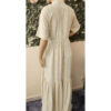 Robe jaune imprimée fleurs
