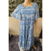 Robe longue imprimée viscose