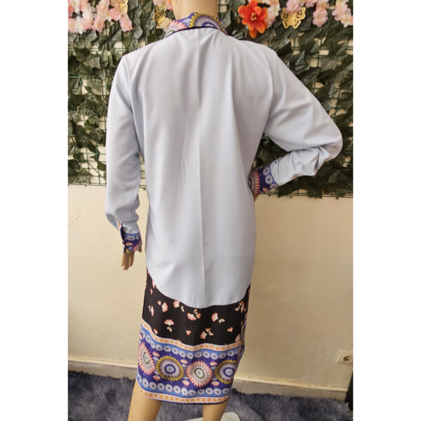 Robe-patch-bleu-ciel-noir-fleurette-3