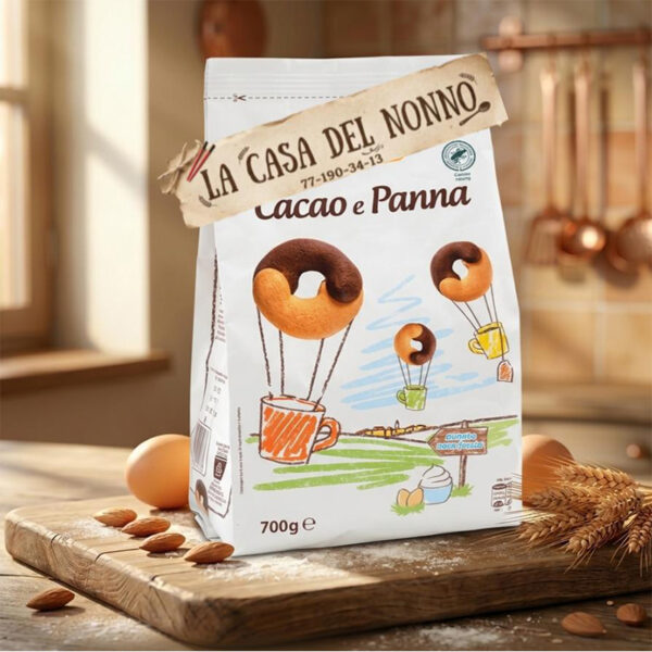 Biscuit Cacao e Panna