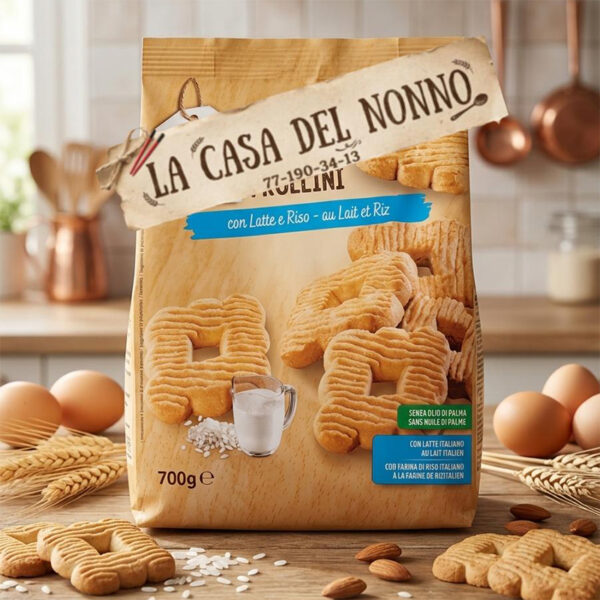 Biscuit Frollini con Latte e riso