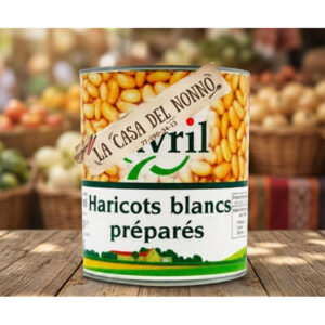 Haricots blancs préparés Avril GM