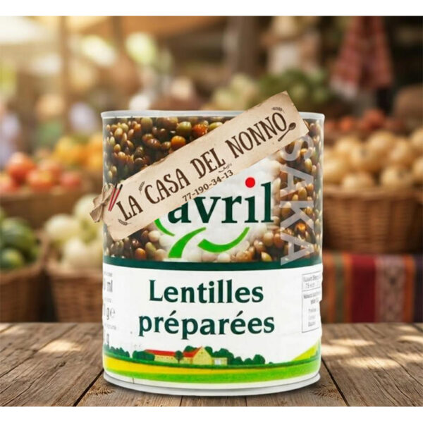 Lentilles préparées Avril GM
